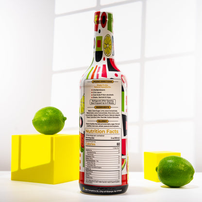 BarMixxers Premium Jalapeño Watermelon Beverage Mixer | All-In-One Craft Syrup | Real Agave, Natural Citrus & Earthy Heat | 750 ML