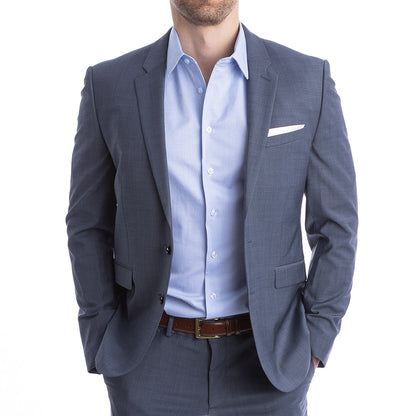 goTIELESS Ultimate Dress Shirt (Blue Diamond)