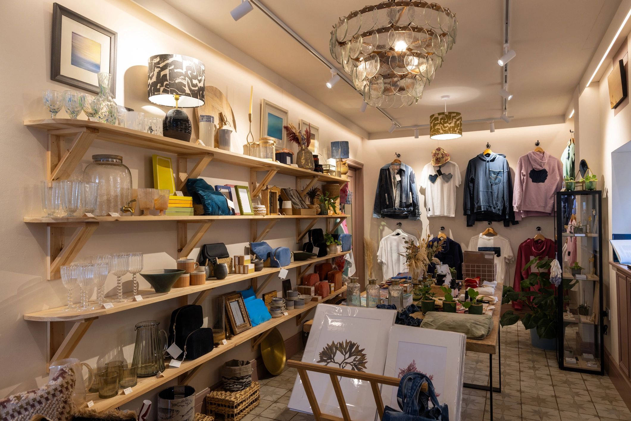 Curated boutique store collection